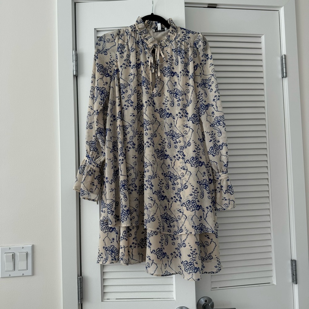 & Other Stories Floral Dress size 0 mini babydoll